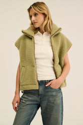 Vest Isla - Pistachio